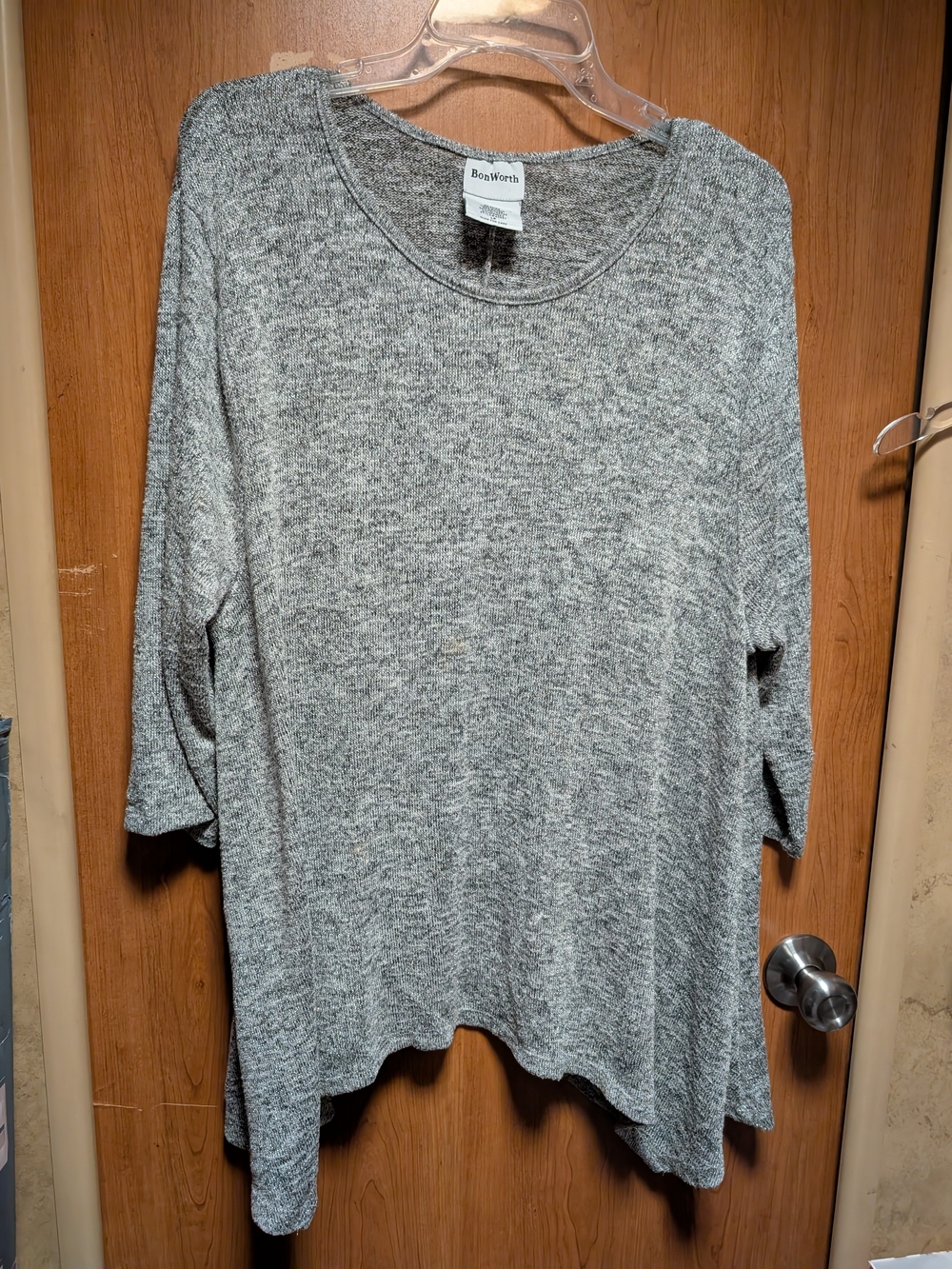 Boden Gray Cozy Knit Women's Top